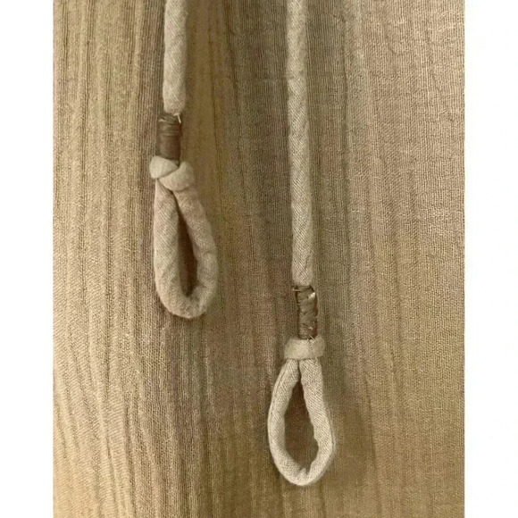 Anthropologie Sz XS Saturday Sunday Lydia Ombre Tunic Boho Dress Gauze Yellow - Picture 5 of 11